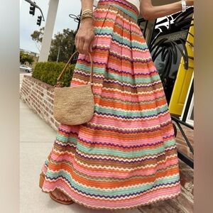 Banjanan Deena colorful maxi skirt